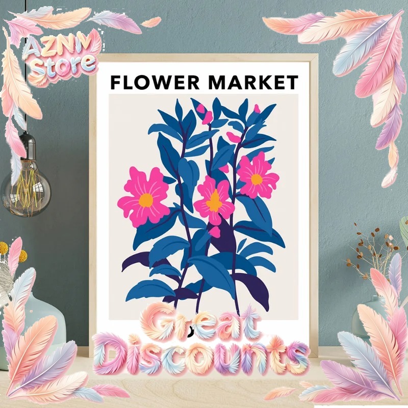 Home Barcelona - Pôsteres de Mercado de Flores, Impressões