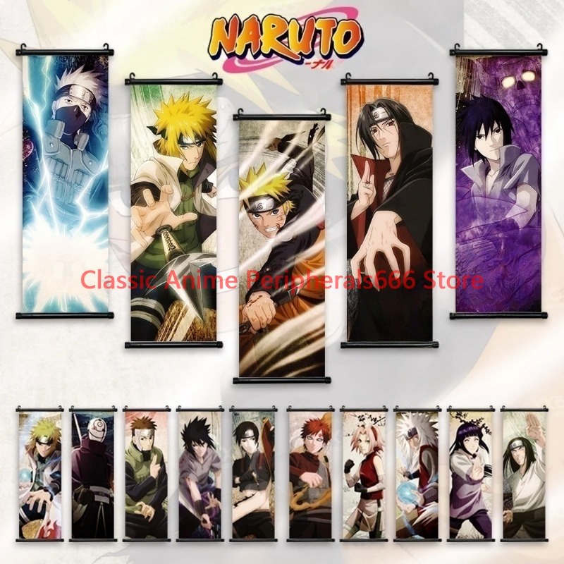 Home Bar Setup - Naruto Pendurado Pintura Da Lona, Decoração