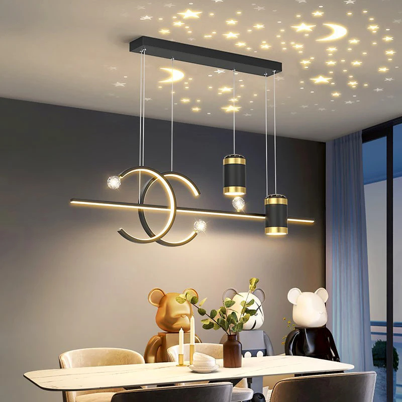 Home Bar And Counter - Luminária Pendente LED Nórdica para Restaurante,