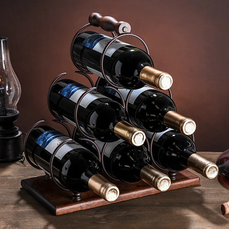 Home Bar Setup - Criativo rack de vinho tinto decoração