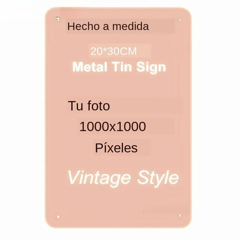 Placa de Metal Personalizada E - Home Bar Cafe avaliação e preço