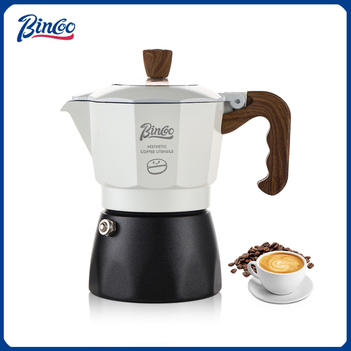 Cafeteira Moka Bincoo com Válv - Home Barista avaliação e preço