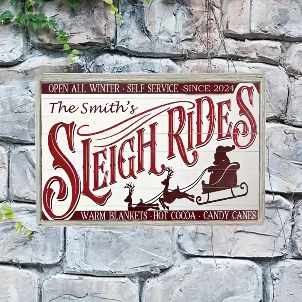 Placa de Parede de Natal Perso - Home Bar Cafe avaliação e preço