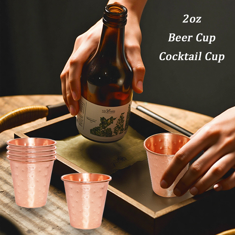 Conjunto de 4/6 copos de cerve - Mule Copper Mug avaliação e preço