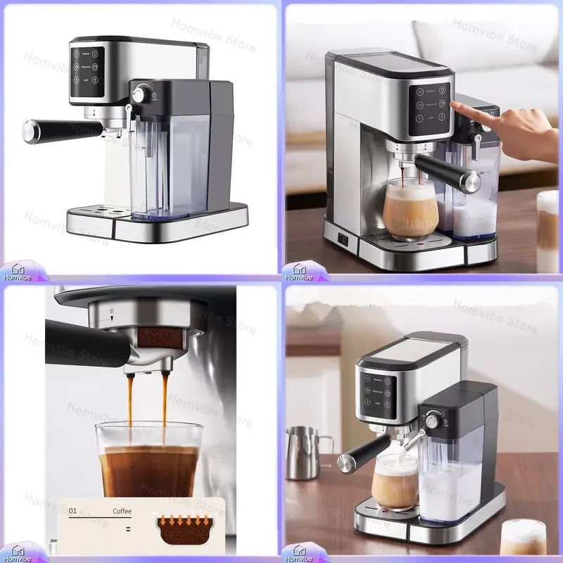 Máquina de Café Espresso em Aç - Home Barista avaliação e preço