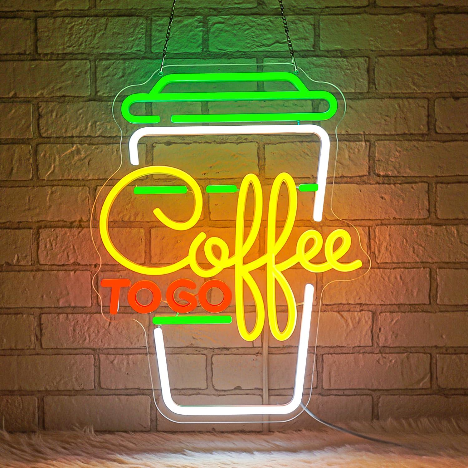Letreiro Neon de Café com Luze - Home Bar Signs avaliação e preço