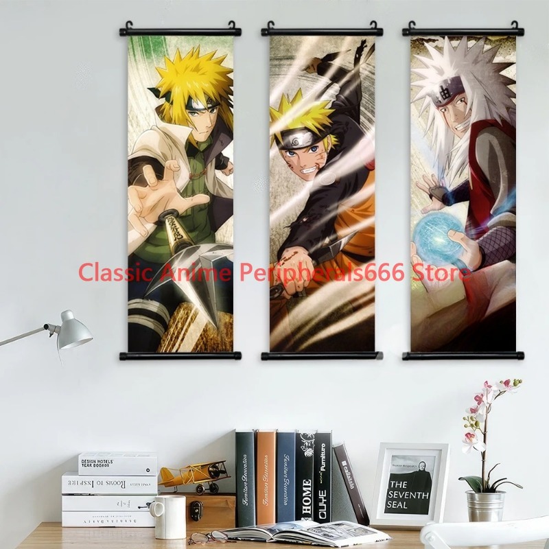 Naruto Pendurado Pintura Da Lo - Home Bar Setup avaliação e preço