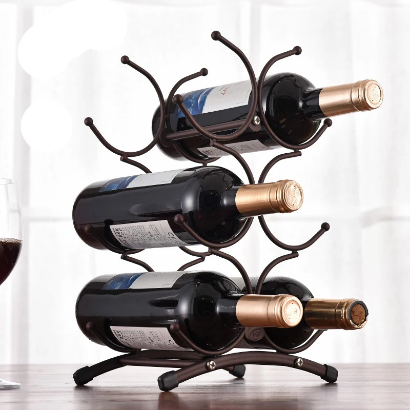 Criativo rack de vinho tinto d - Home Bar Setup avaliação e preço