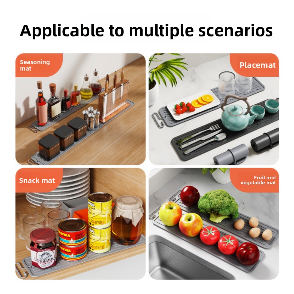 Tapete de secagem de silicone  - Bar Mat Rubber avaliação e preço