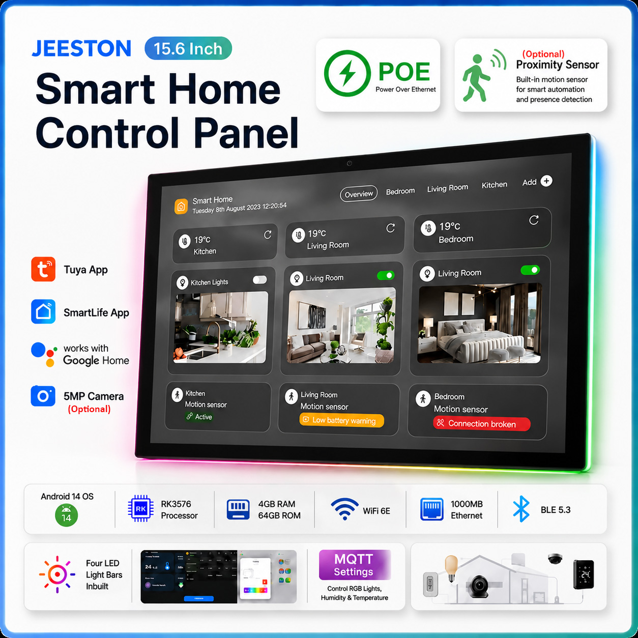 Painel de Controle Inteligente - Home Bar Android avaliação e preço